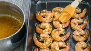 Grilled Garlic Cajun Shrimp Skewers