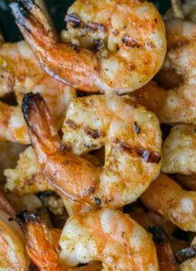 Grilled Garlic Cajun Shrimp Skewers